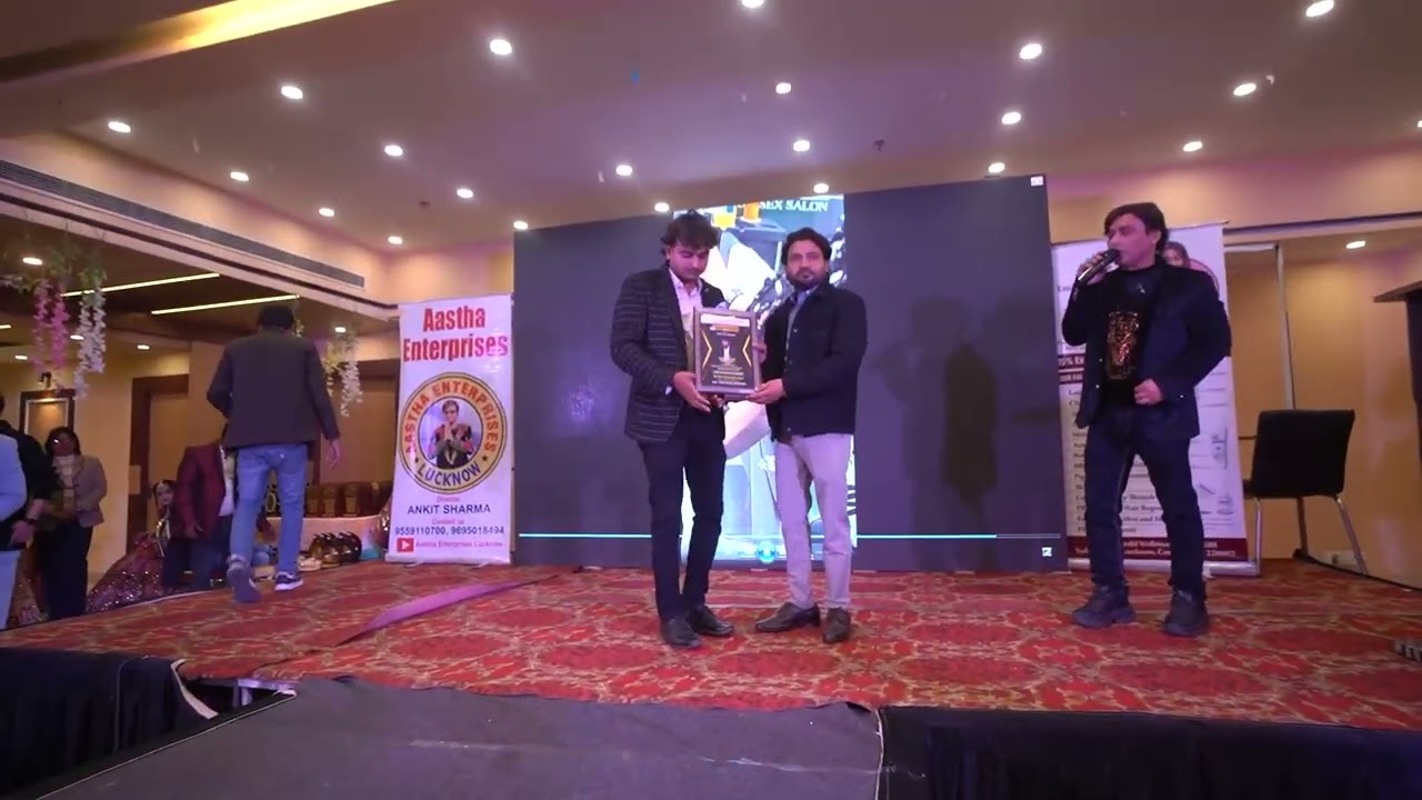 VVIP guest Raza unisex salon and academy Lucknow 