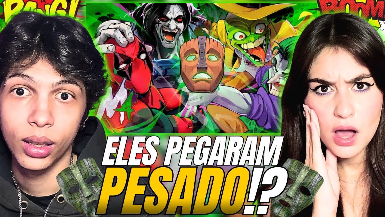 (DOIDEIRA!!) M4RKIM - Minha Máskara! (Jujutsu Lock) - REACT VT E LELE
