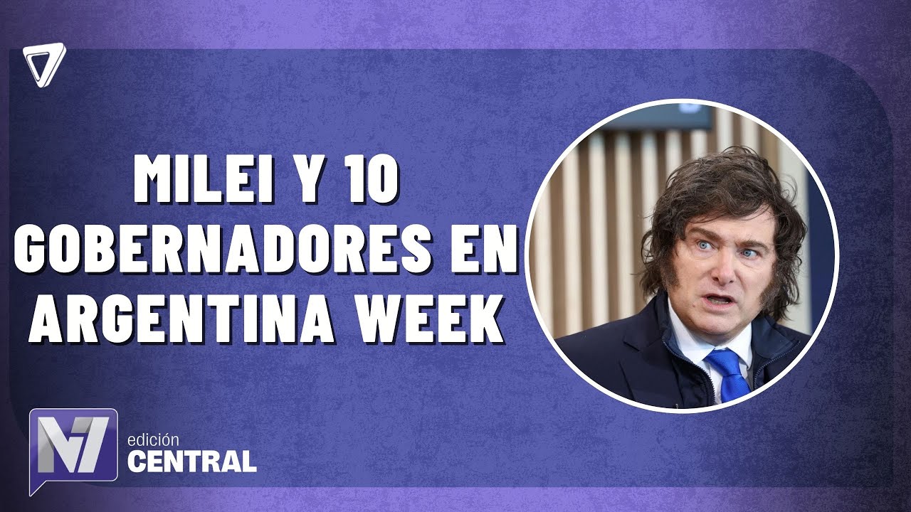 Milei y gobernadores argentinos buscan inversiones en Manhattan