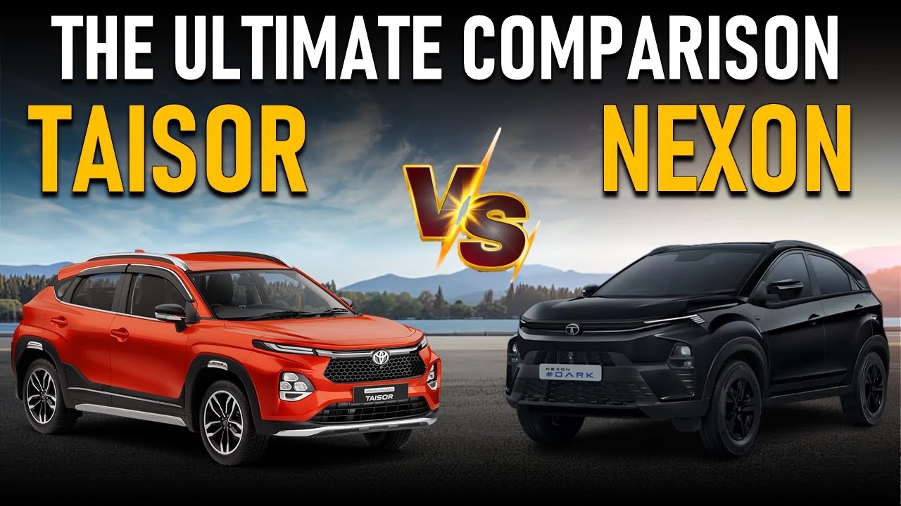 Tata Nexon против Toyota Taisor | Taisor против Nexon | Nexon против Taisor | Antique Auto Car
