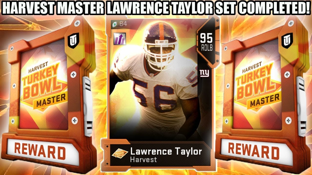 HARVEST MASTER LAWRENCE TAYLOR SET COMPLETED! 5 93'S AND 95 LT! | MADDEN 19 ULTIMATE TEAM