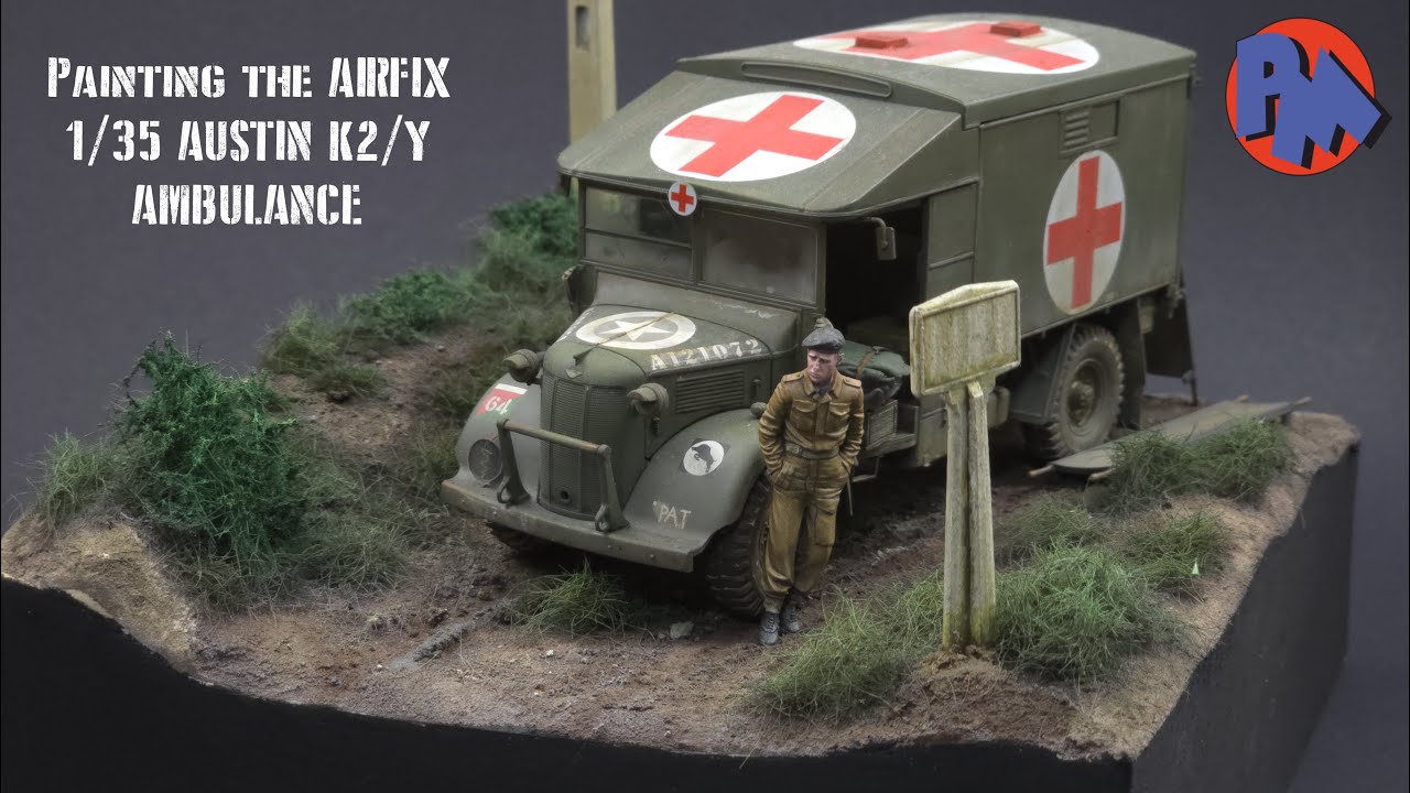 Lets Paint the Airfix 1/35 K2/Y Ambulance