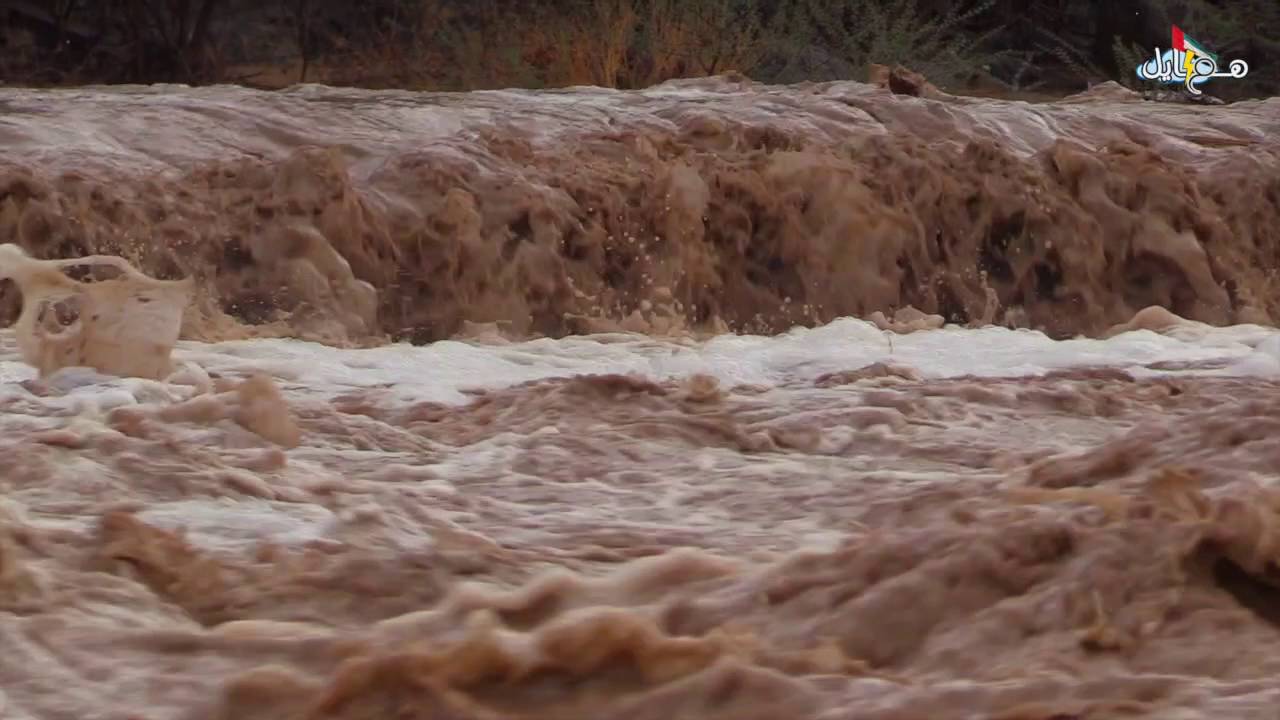 امطار وادي الحلو  5/10/2016
