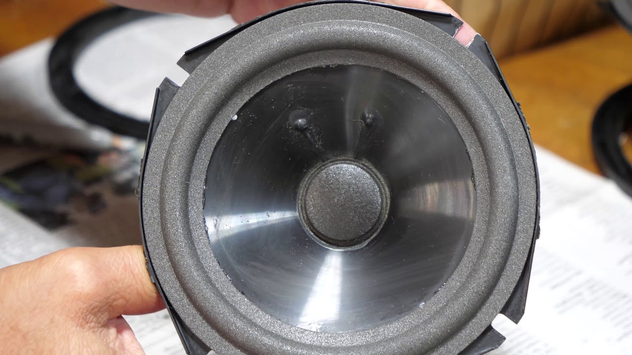 Springfield Speaker Foam Repair Kit. (My first attempt)
