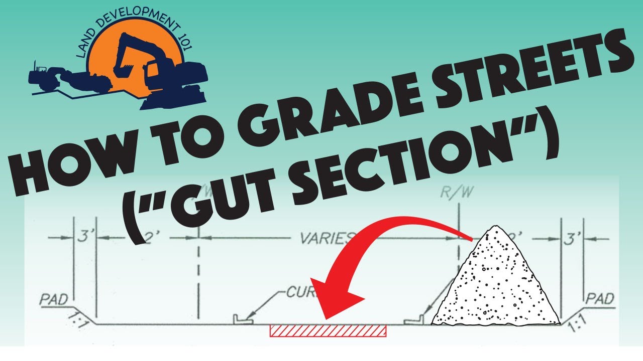 Land Development 101 - How to Grade Your Streets (