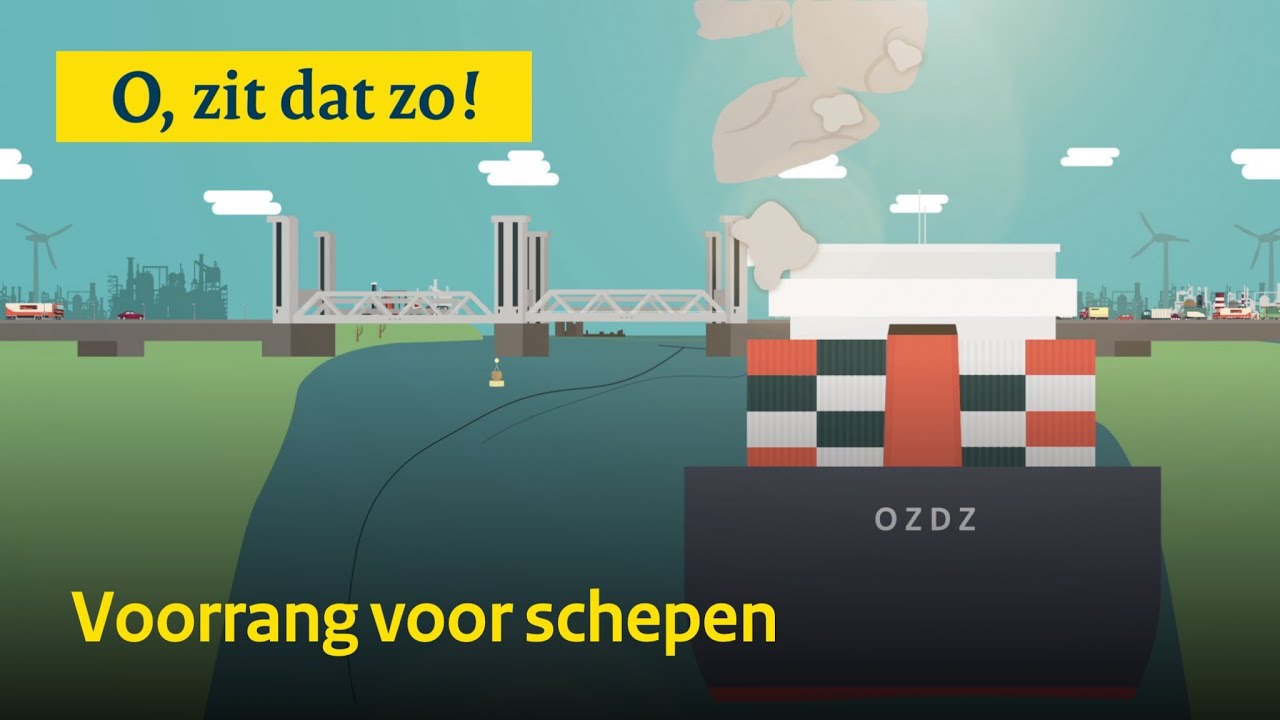 Voorrang voor schepen | O, zit dat zo!