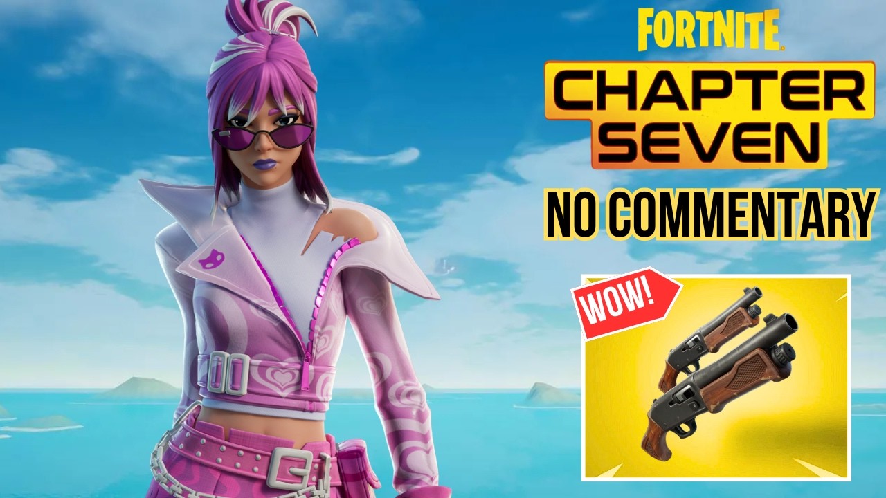 Fortnite Zero Build Solo Gameplay No Commentary (NEW Fortnite Chapter7 Season1 PS5 Mouse & Keyboard)