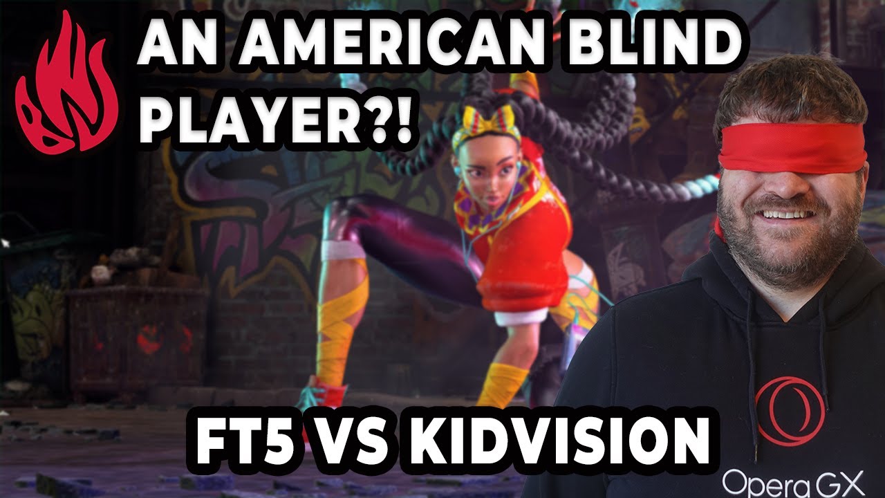 BlindWarriorSven Meets An American Blind Player? | FT5 Vs KidVision