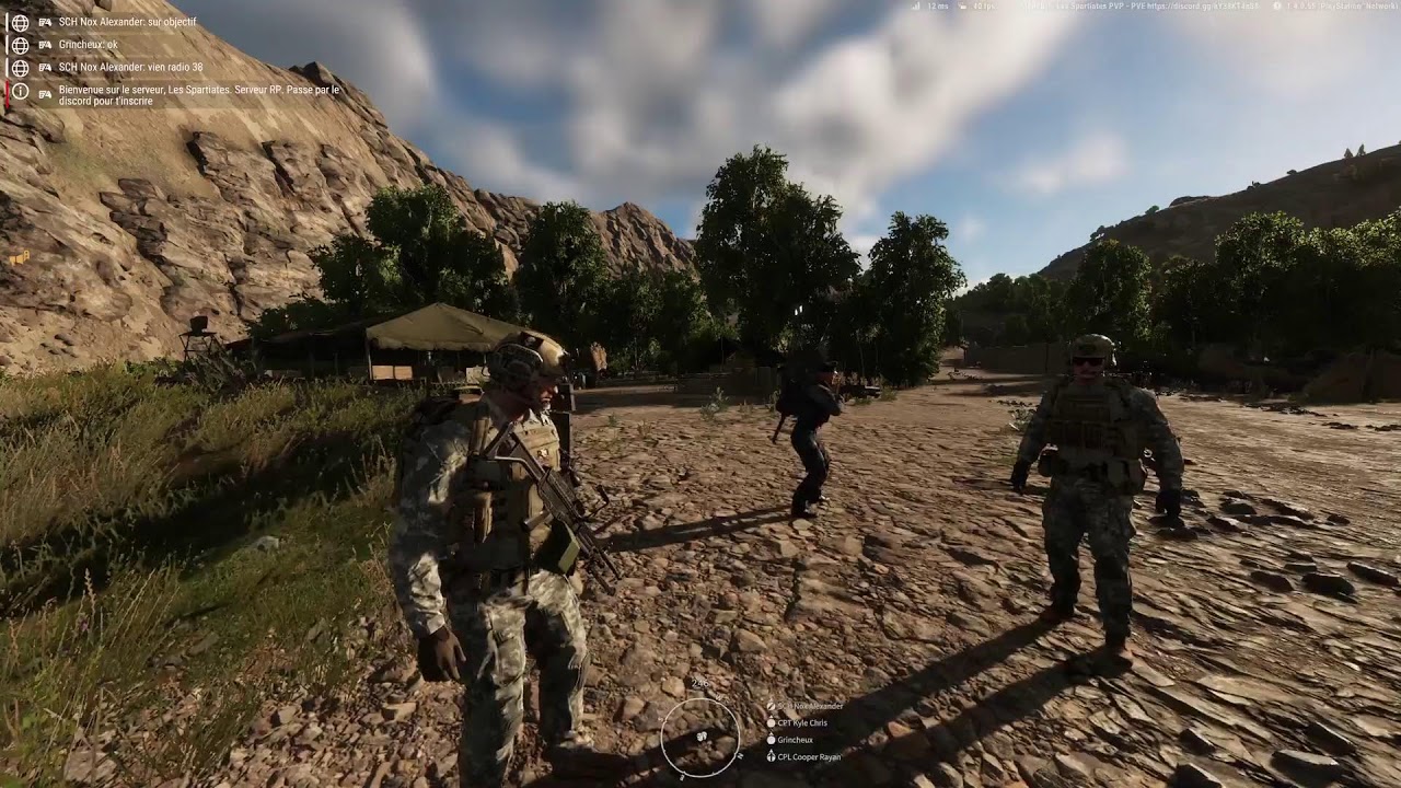 arma reforger RP . Kunar PvP PvE Les spartiates