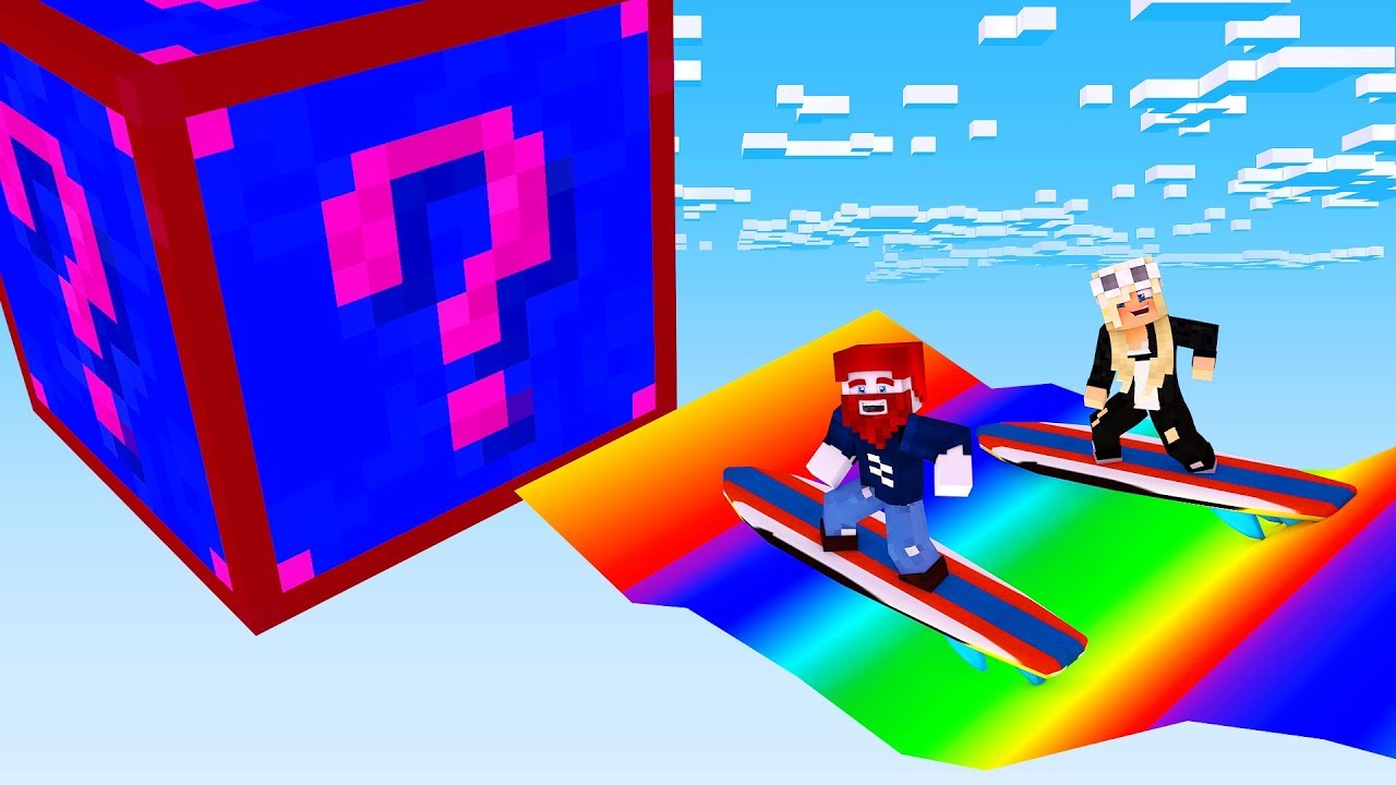 RUTSCHE AUF DEN RICHTIGEN LUCKY BLOCK! (Minecraft)