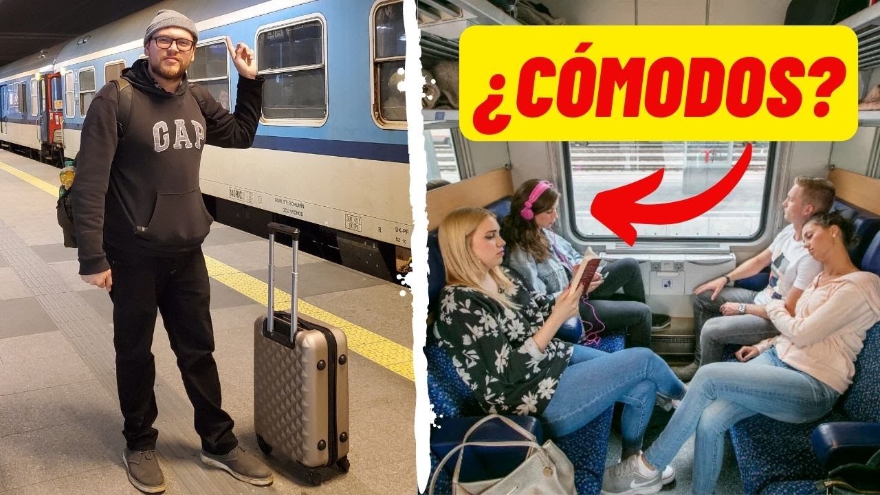 Así son los TRENES en POLONIA | Cracovia - Lublin