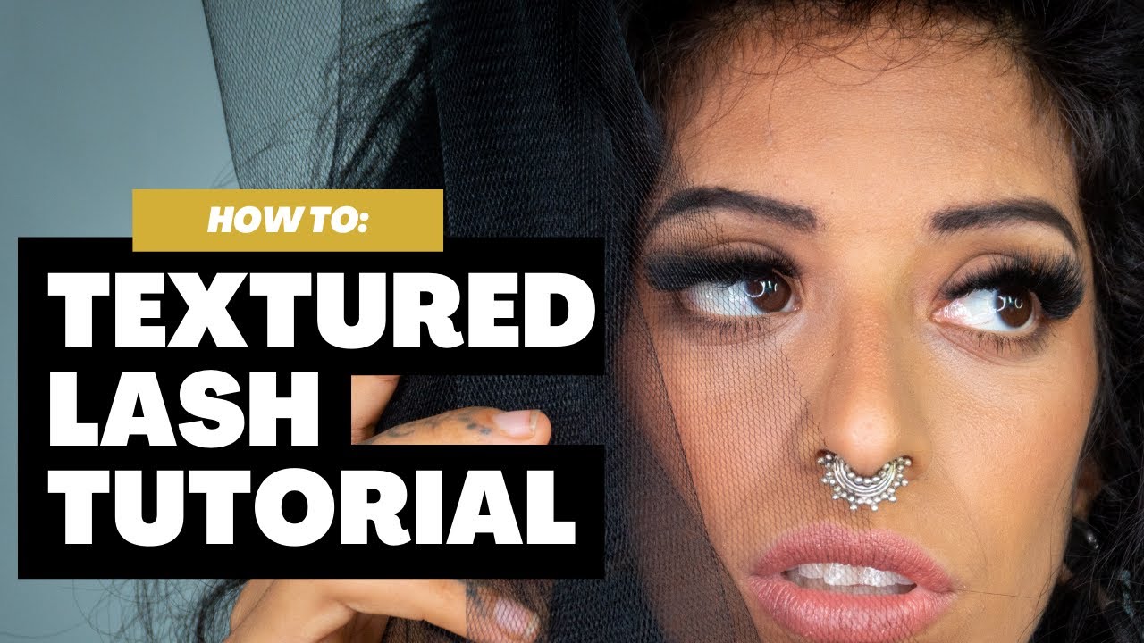 Lash With Me | How to Achieve a Textured Lash Set | with Mapping