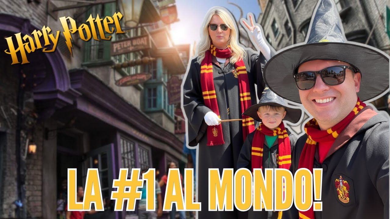 L’ATTRAZIONE #1 AL MONDO È QUI! 🤯 EPIC Harry Potter Orlando (e sì, batte Mario Kart)