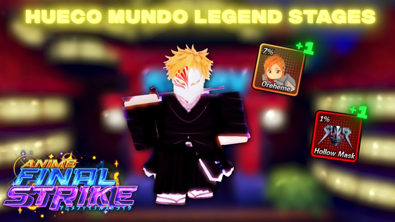 How To Macro All The Hueco Mundo Legend Stages In Anime Final Strike (CODES)
