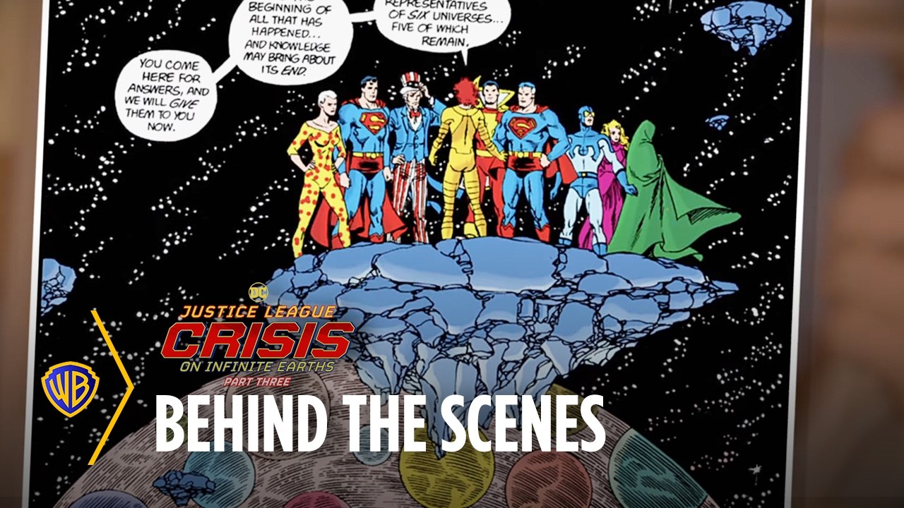 Justice League: Crisis On Infinite Earths Trilogy | Crisis in Comics and Animation