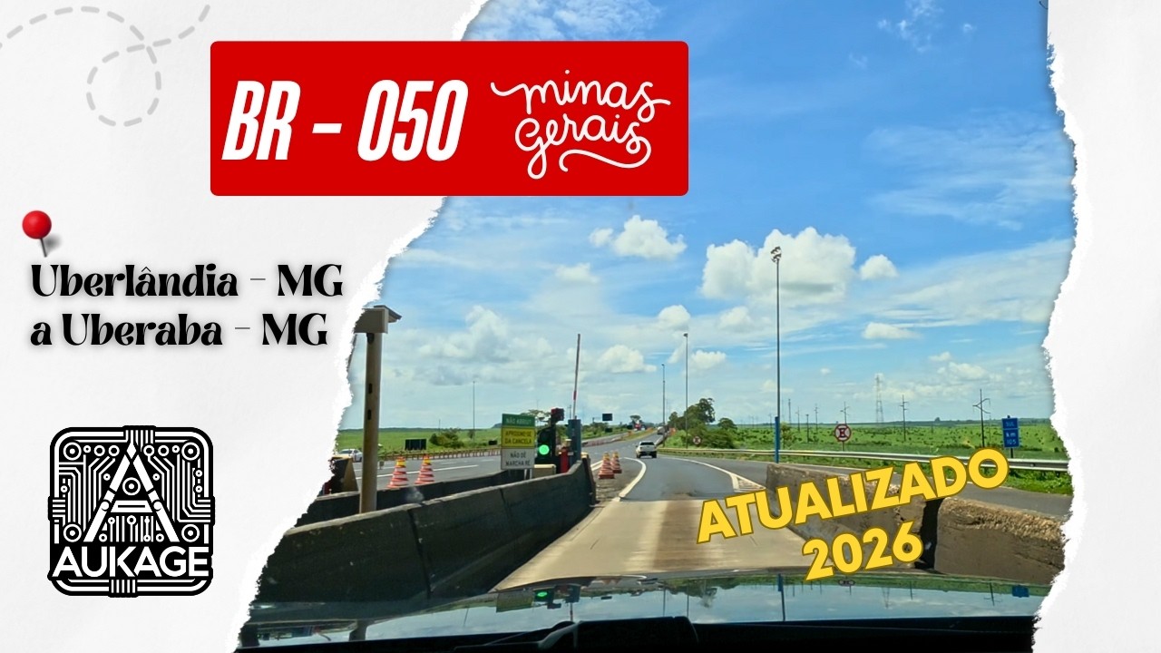 Teste de Percurso: BR-050 Gravada na &Iacute;ntegra - Uberl&acirc;ndia x Uberaba