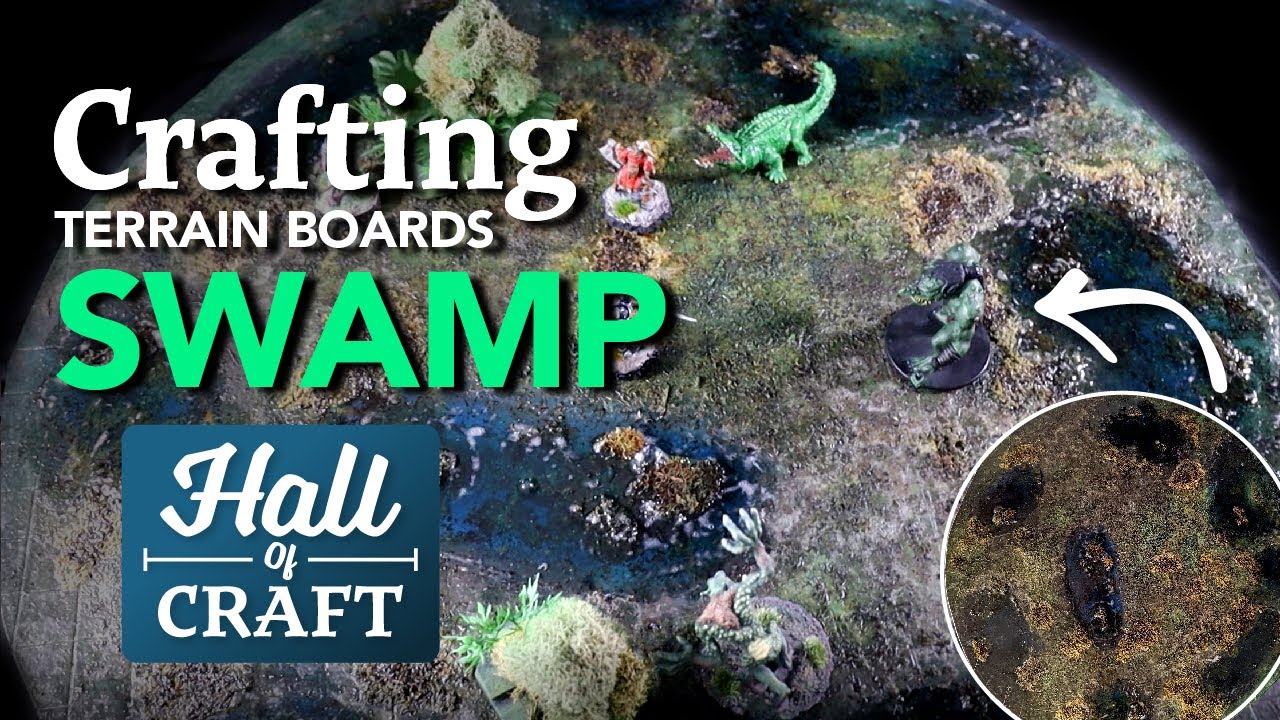 Crafting Ultimate Terrain Boards - Plains - Hall of Craft (EP 46)