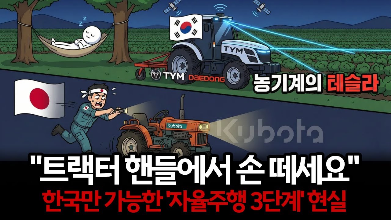 미국 농부들이 일제 대신  '농기계의 테슬라' K-트랙터만 찾는 이유