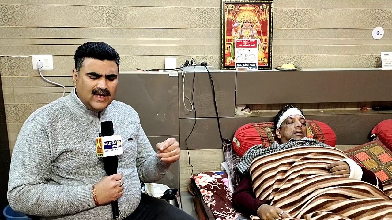 Dr. Vikram Gulati hit by an unknown Vehicle few days ago.