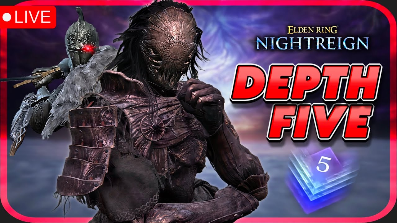 DLC DEPTH 5 9999→ - RANKED SOLO QUEUE..NO DODGING MATCHES! - 1724 WINS | Elden Ring Nightreign