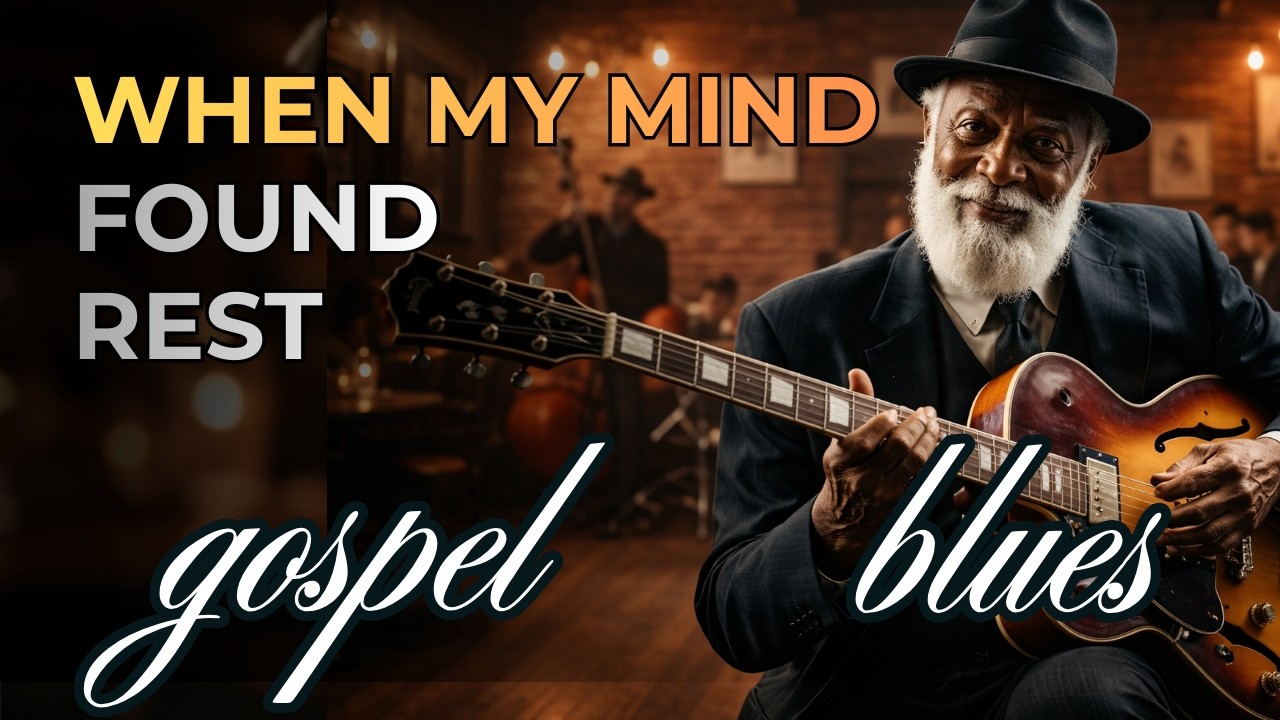 When Calm Finally Stayed — Deep Gospel Blues for Peace, Anxiety Relief & Night Reflection.