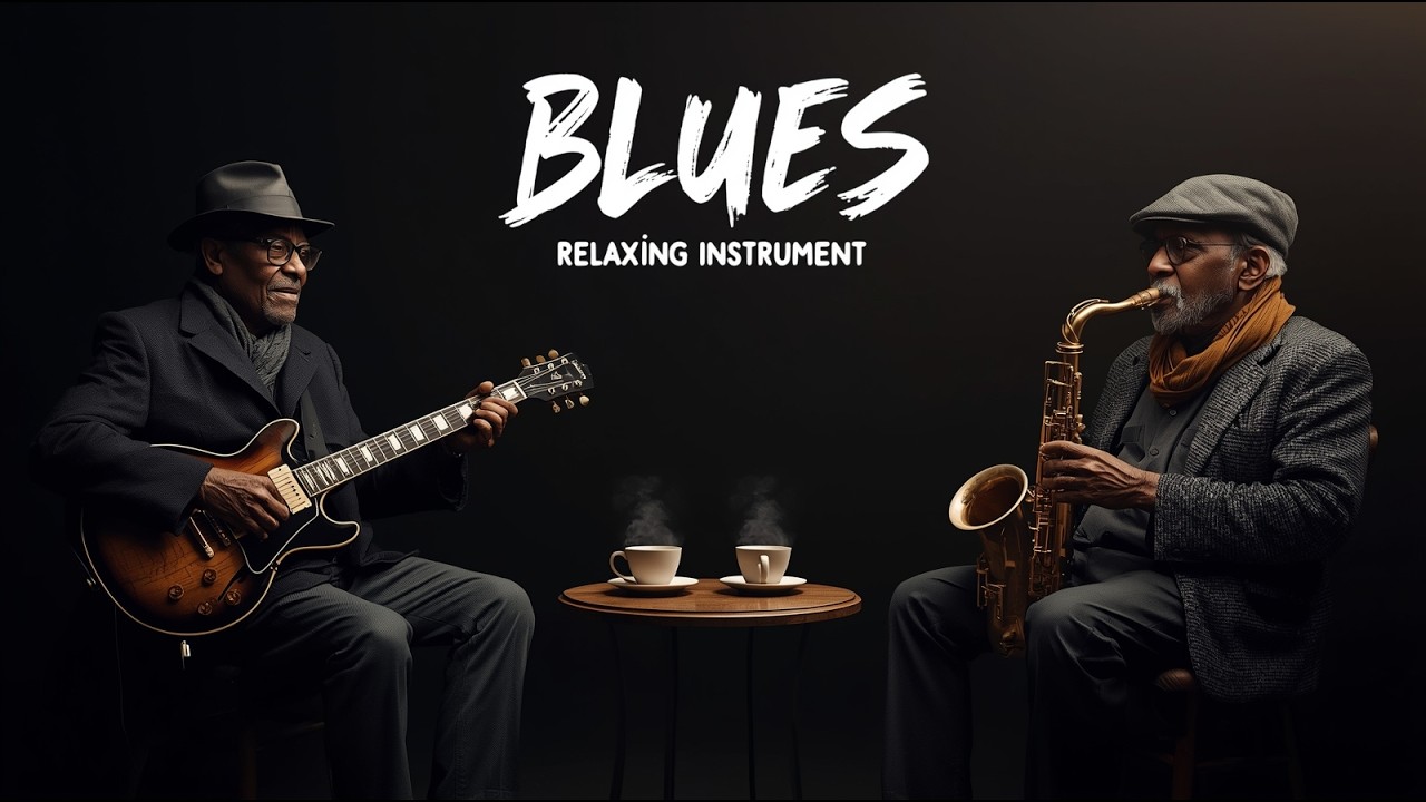 Deep Blues Guitar Instrumental – Slow, Soulful & Relaxing #446