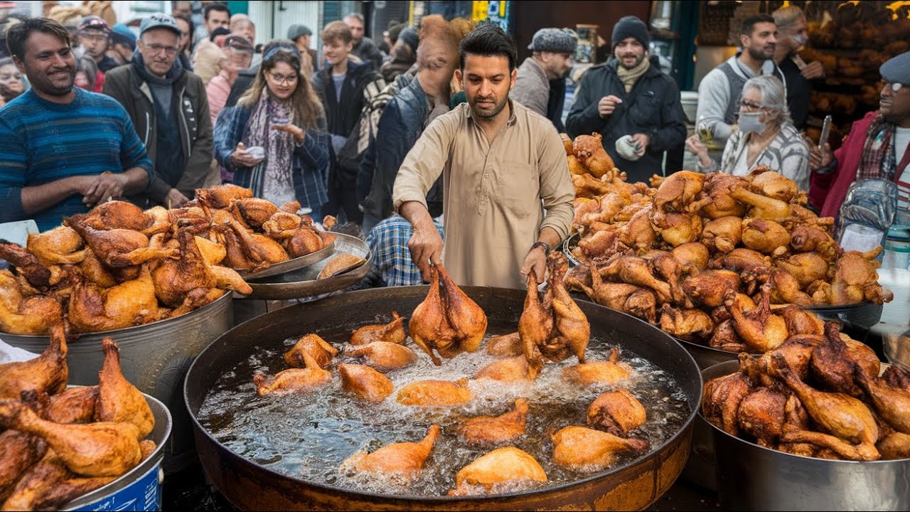 500 KG CHICKEN PAKORA SOLD DAILY | CRISPY CHICKEN PAKODA RECIPE | PESHAWAR STREET FOOD PAKORA FAROSH