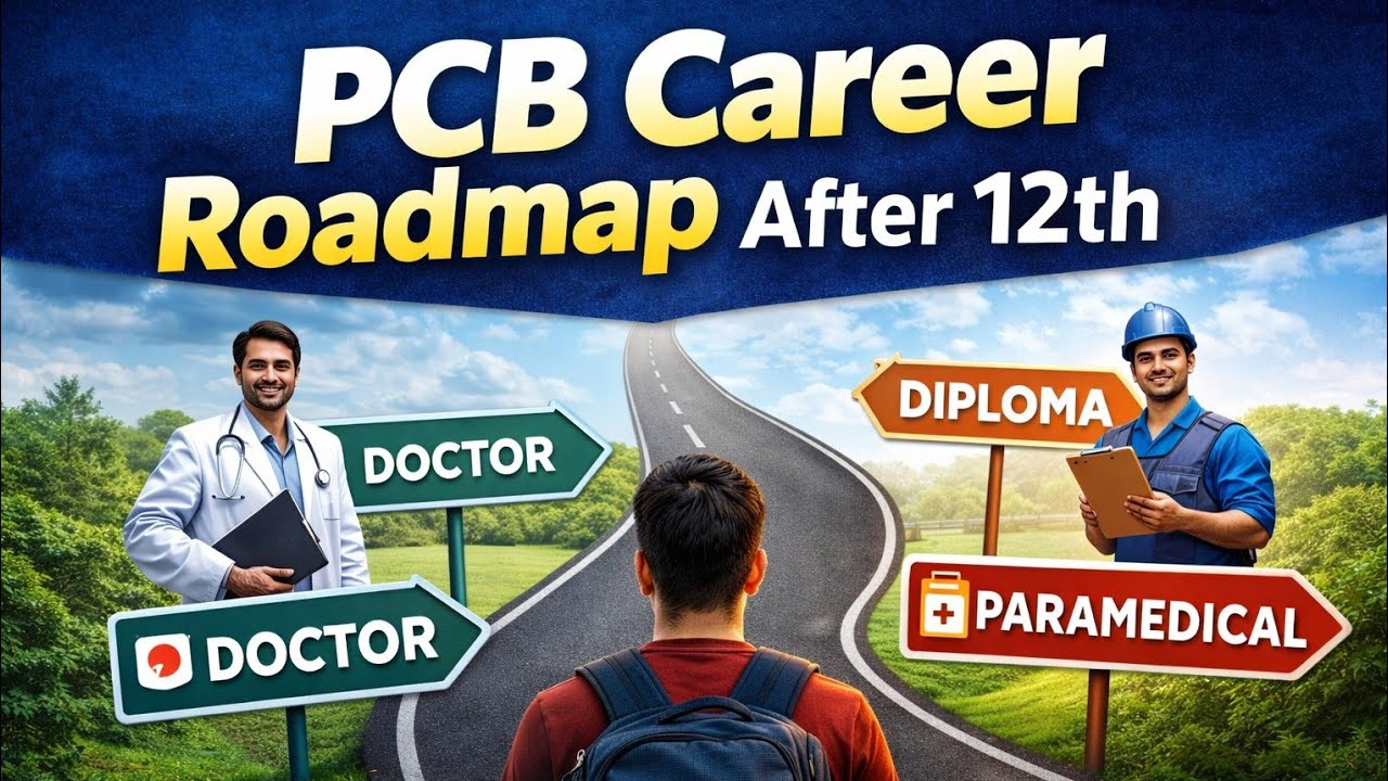 12th PCB ke Baad Career Options | Doctor, Paramedical, Diploma LIVE