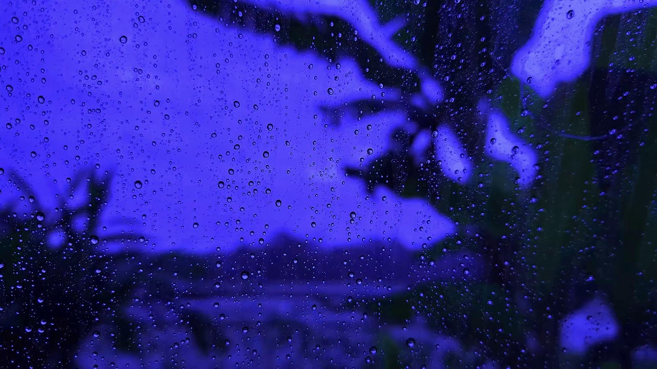 Rain Sound On Window - Pure White Noise for Natural Deep Sleep Inducing, Relaxation or Study