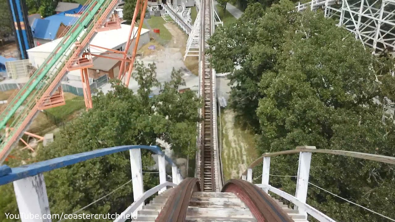 Screamin' Eagle Front Row (HD POV) Six Flags St. Louis