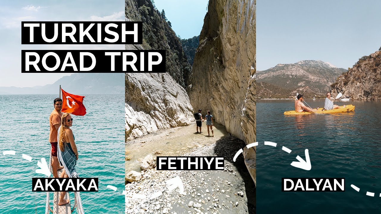 ROAD TRIP & BOAT DAY to some of TOP 10 MOST BEAUTIFUL PLACES IN TURKEY || Travel Vlog After Pandemic