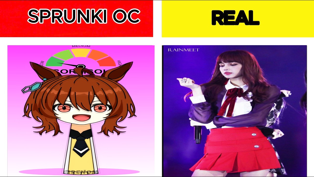 MY Sprunki OC :  Agnes Tachyon Low Cortisol  in REAL LIFE  #sprunki #sprunkioc