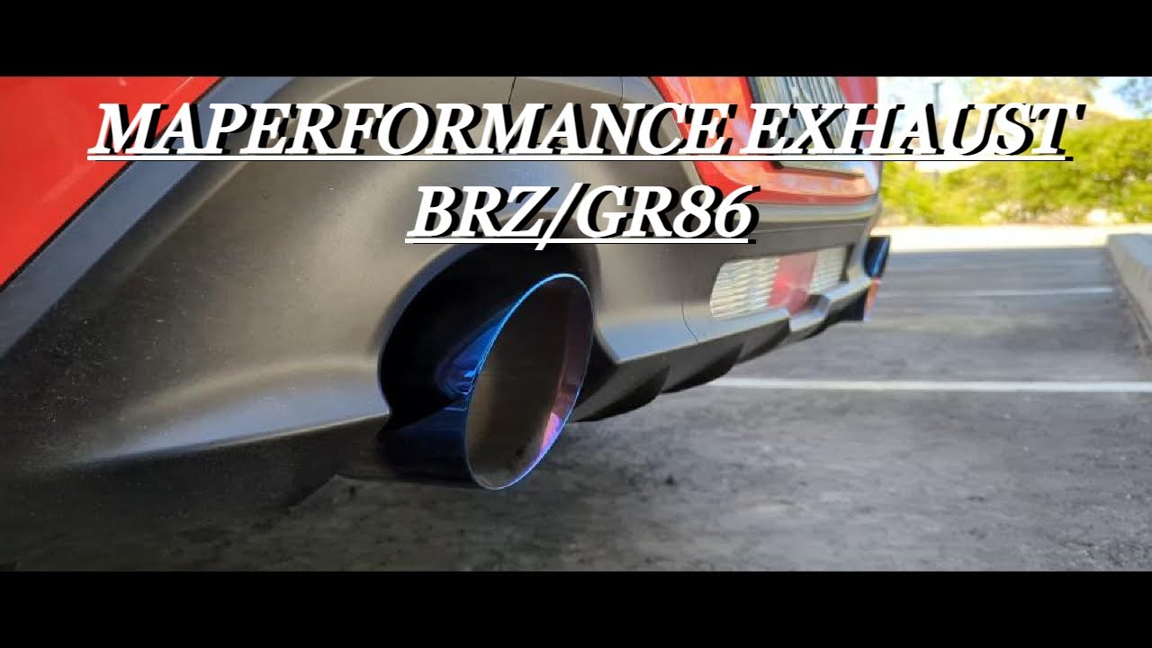 MAPerformance Exhaust Install On My 2023 Subaru BRZ / GR86