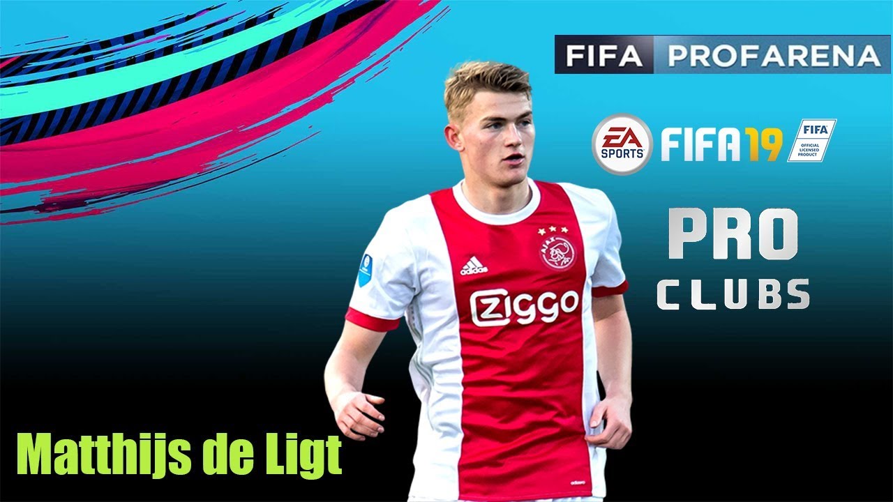 FIFA 19 VIRTUAL PRO LOOKALIKE TUTORIAL Matthijs de Ligt Pro Club