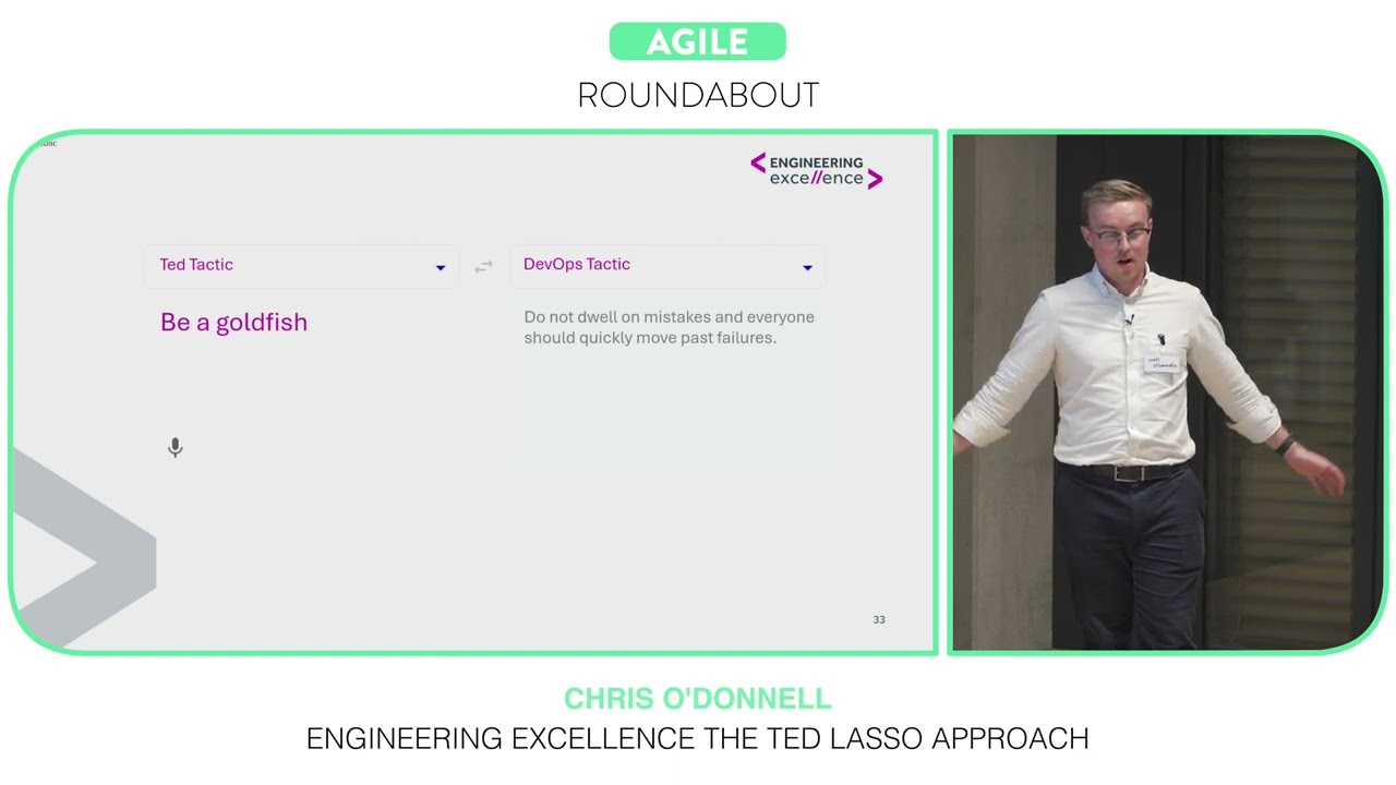 Engineering excellence the Ted Lasso approach | Chris O'Donnell