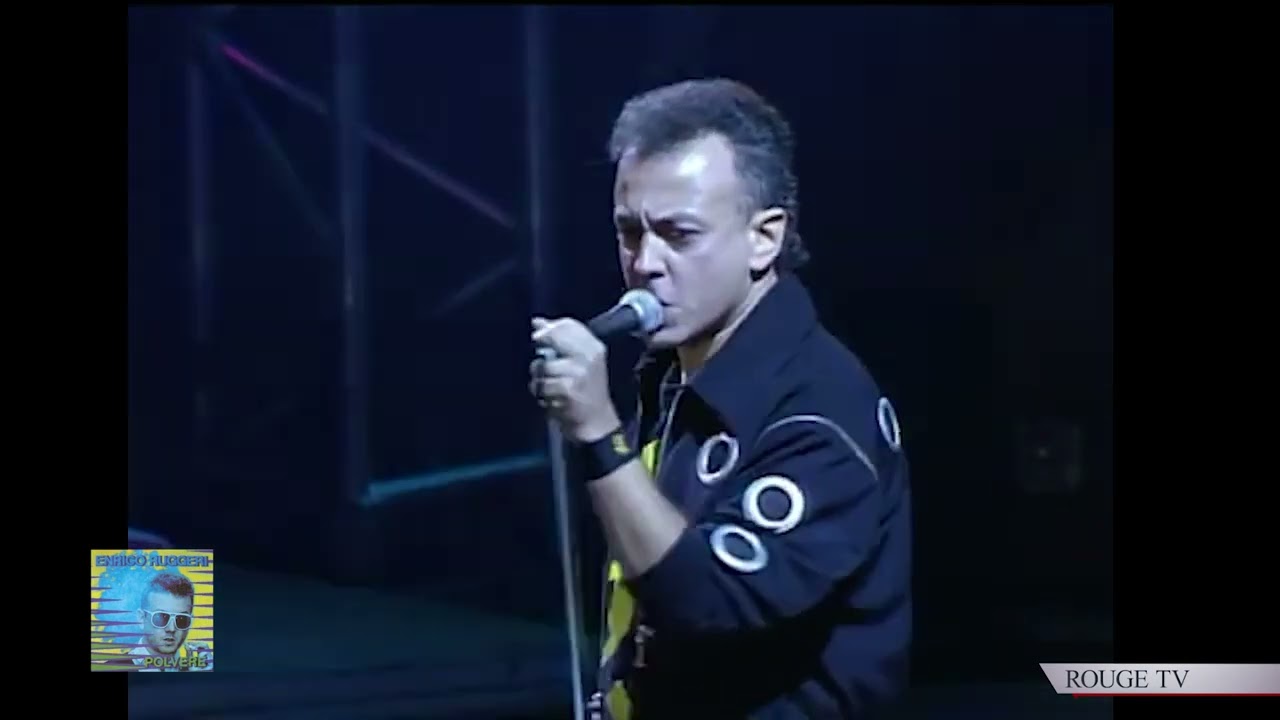 Enrico Ruggeri in concerto - Polvere - Villa Torlonia - 1993