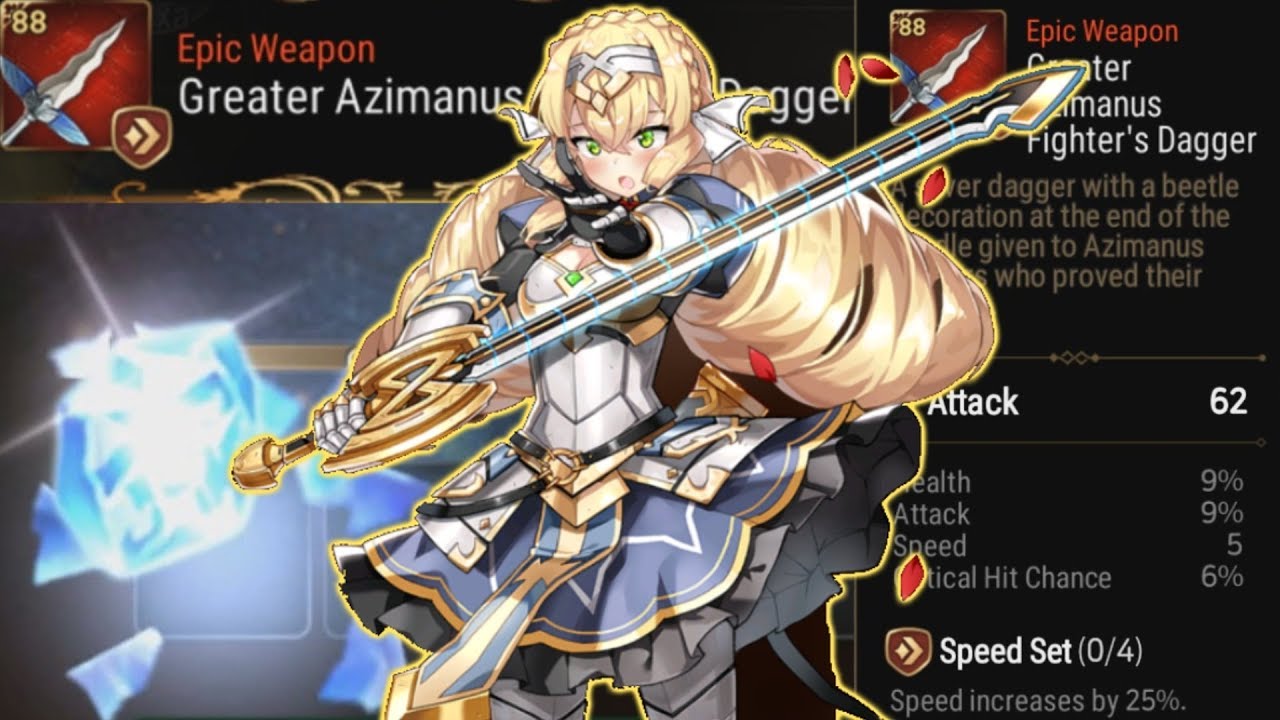 Upgrading the Best & Hardest To Get Weapon in Epic Seven!