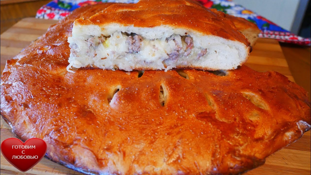 Вкусный сытный пирог с мясом и капустой |Простой рецепт пирога |домашняя выпечка|простые рецепты