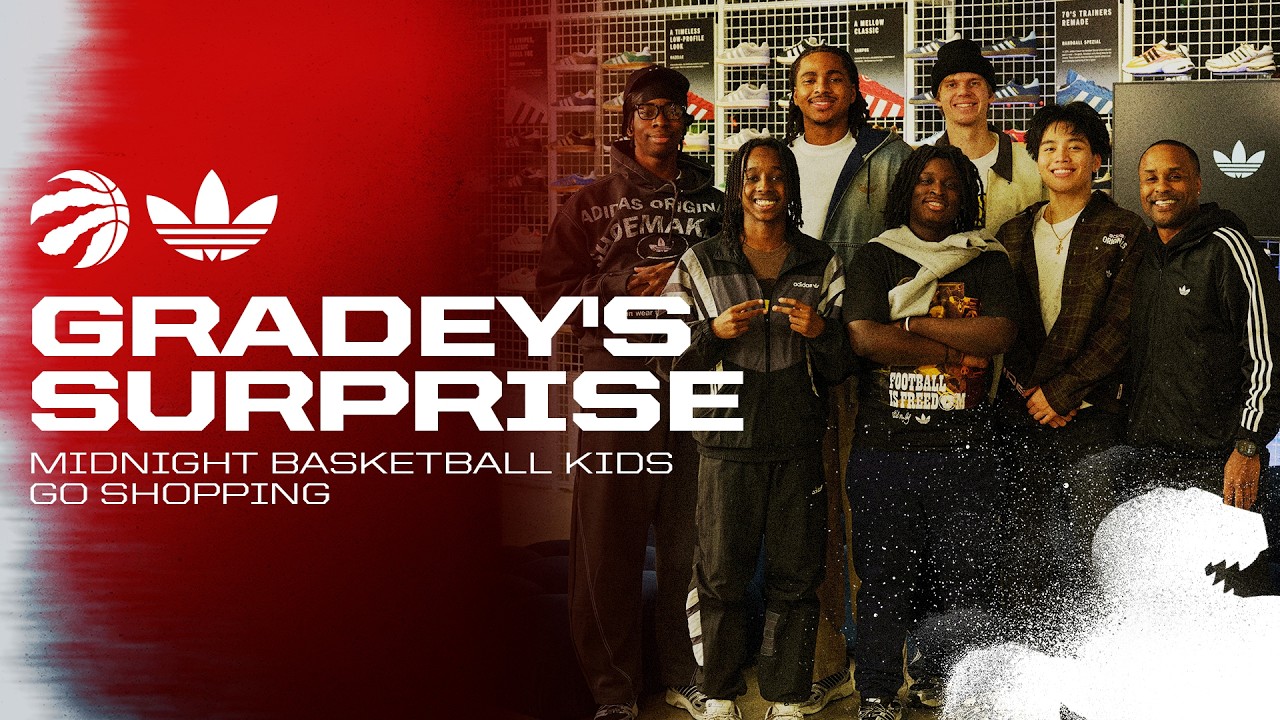 “GRADEY’S SURPRISE” Midnight Basketball Kids Go Shopping