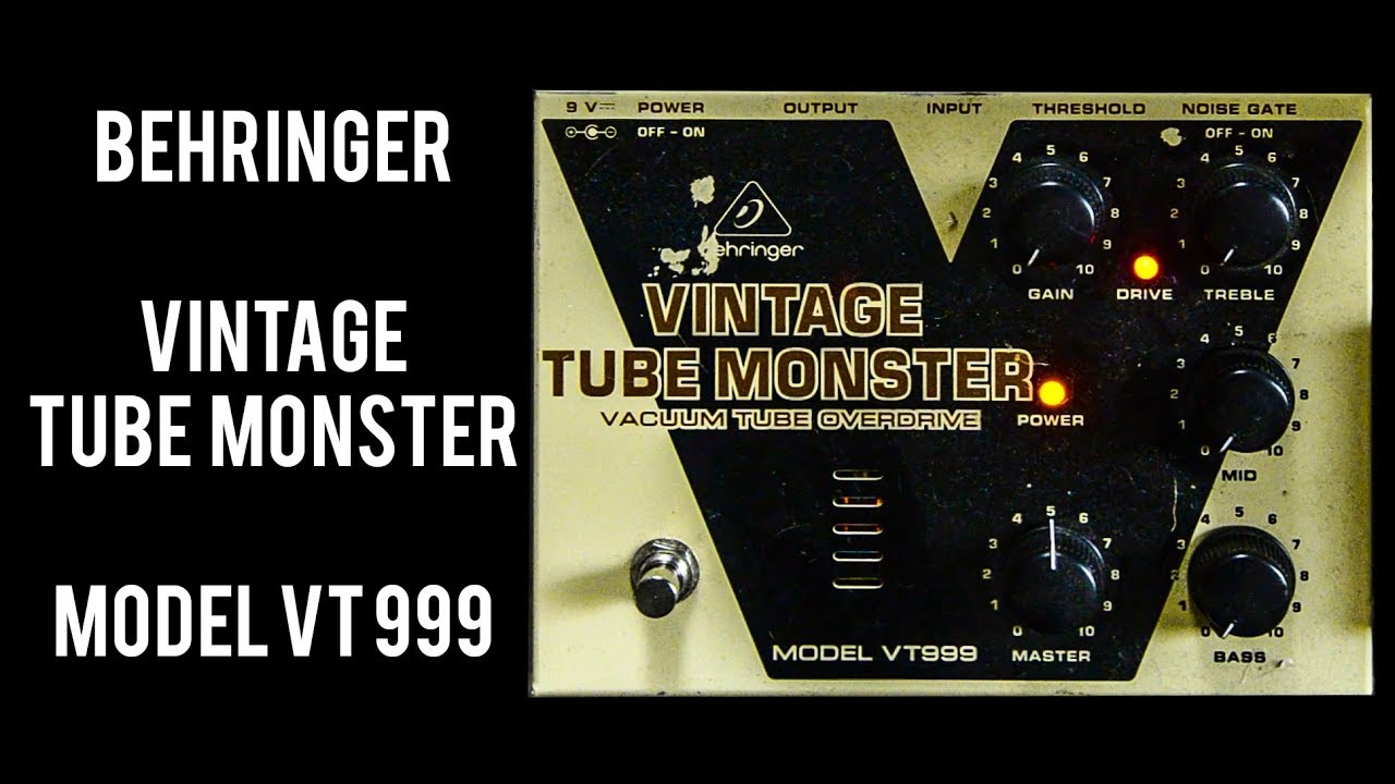 Vintage Tube Monster Model VT999 by Behringer