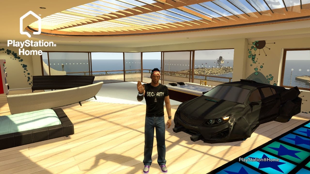 #playstationhome : Premier test retour sur ps3 !
