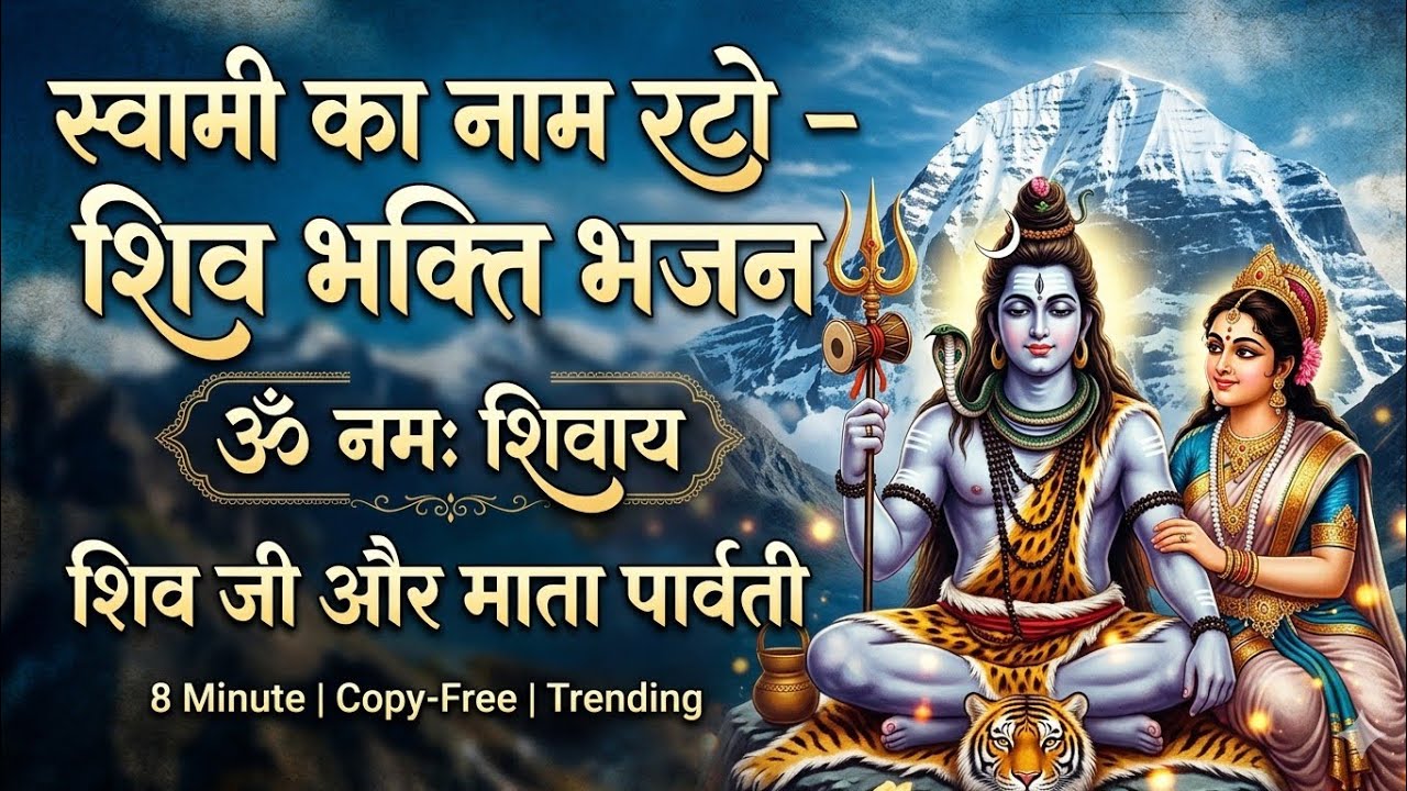 स्वामी का नाम रटो 🔱 Powerful Shiv Bhajan | Har Har Mahadev | Om Namah Shivaya