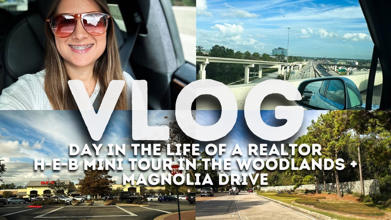 H-E-B MINI TOUR IN THE WOODLANDS, TX + MAGNOLIA DRIVE | VLOG DAY