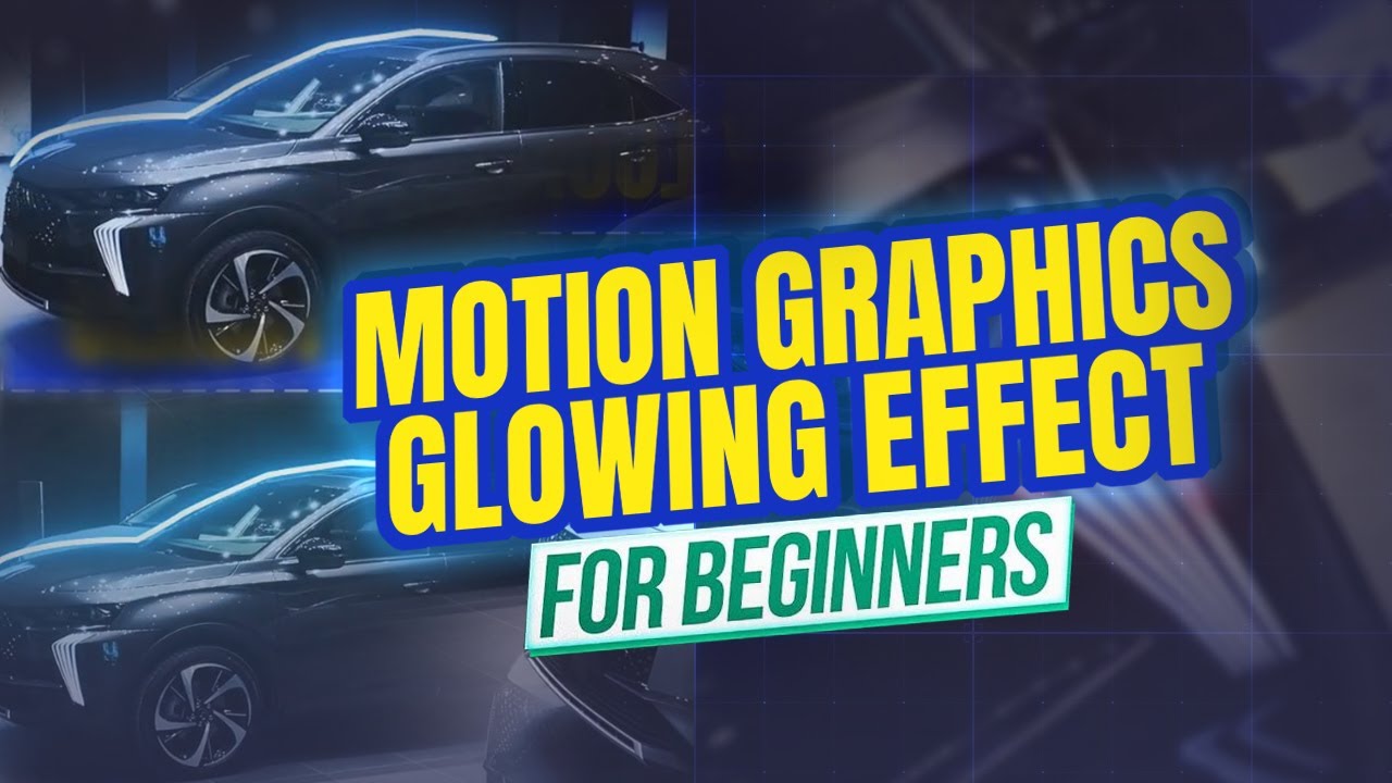 Motion Graphics Glowing Effect Tutorial in After Effects
