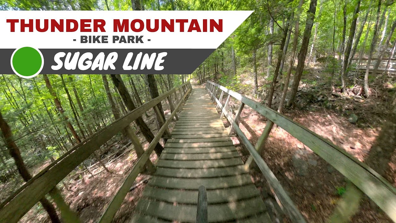 Sugar Line Full Trail POV | Thunder Mountain Bike Park | Charlemont, MA