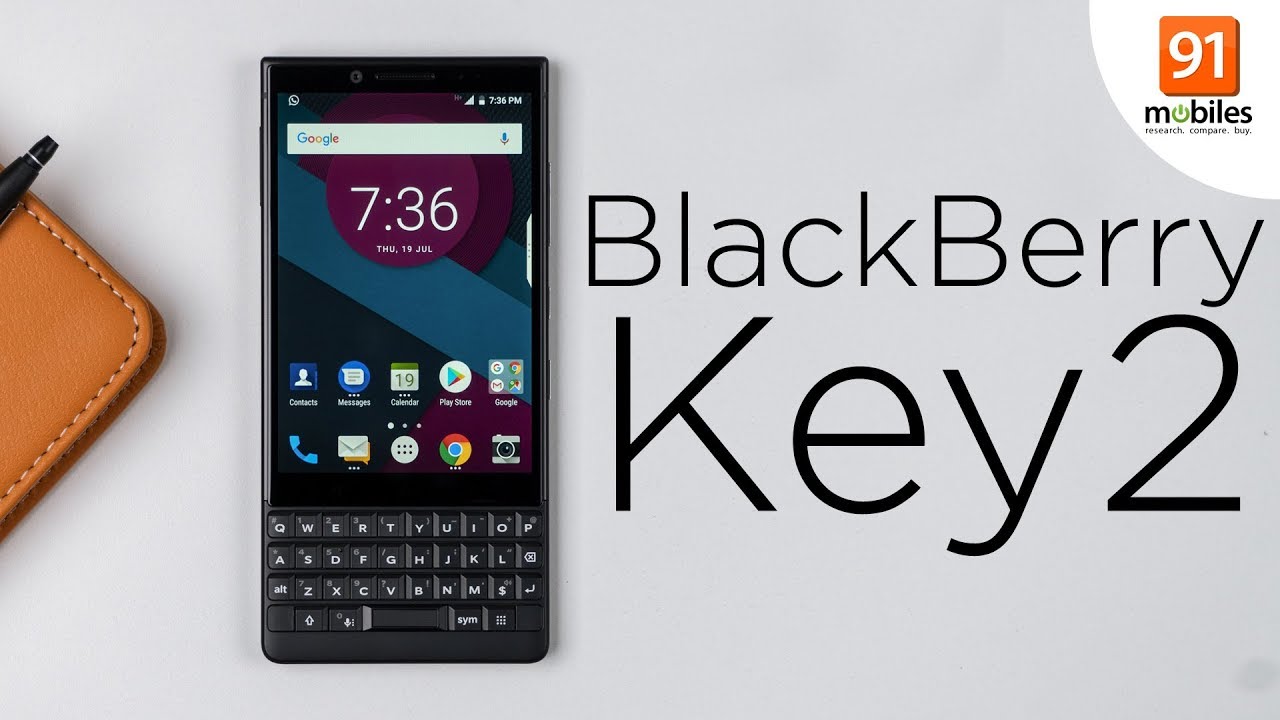 BlackBerry KEY2: Unboxing | Hands on | Price [Hindi हिन्दी]