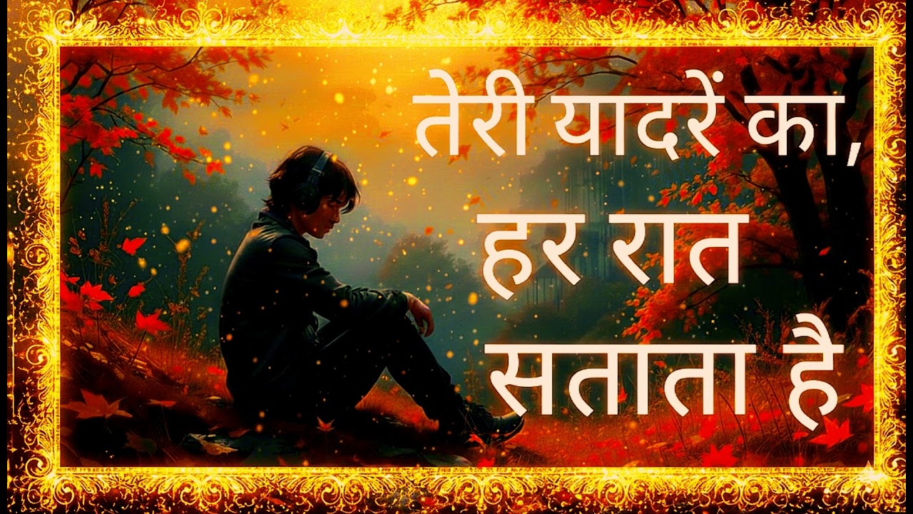तेरी यादों का हर रात सताता है” Heart Touching Sad Song | Emotional Hindi Song 2026 #trending #music 