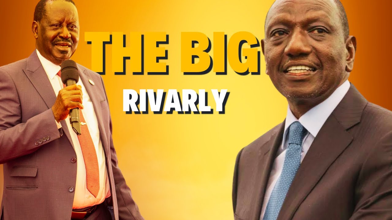 THE BIG RIVALRY | Political history between president William Ruto & Raila Odinga | Kenya