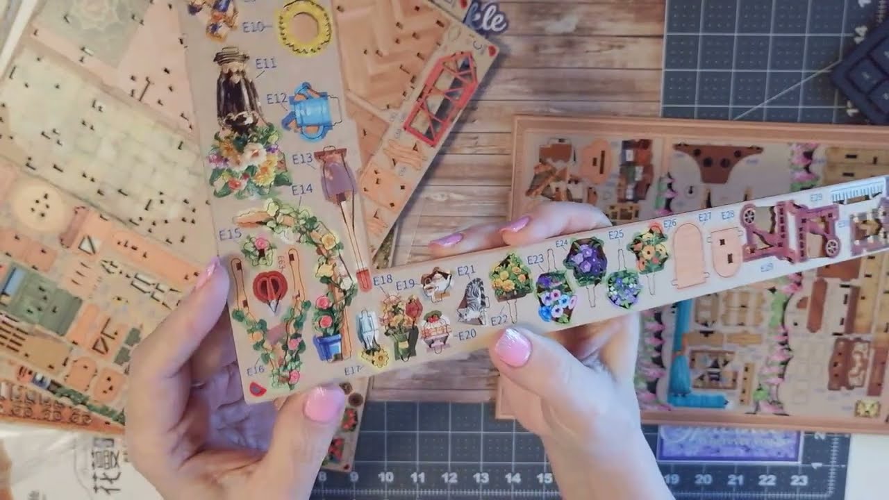 Tonecheer DIY Miniature House Kit Unboxing Video