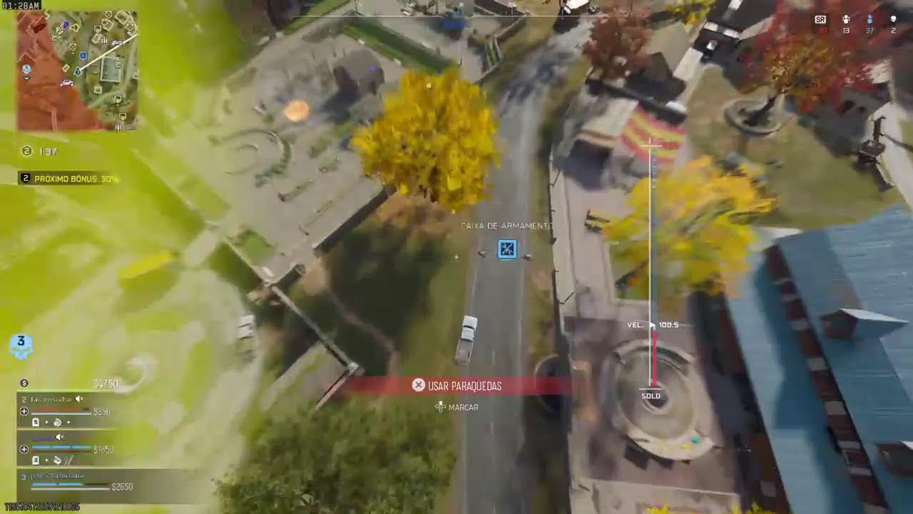 LIVEEEEEE  WARZONE (RANK E RESSURGENCIA)
